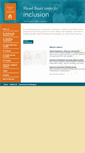 Mobile Screenshot of headstartinclusion.org